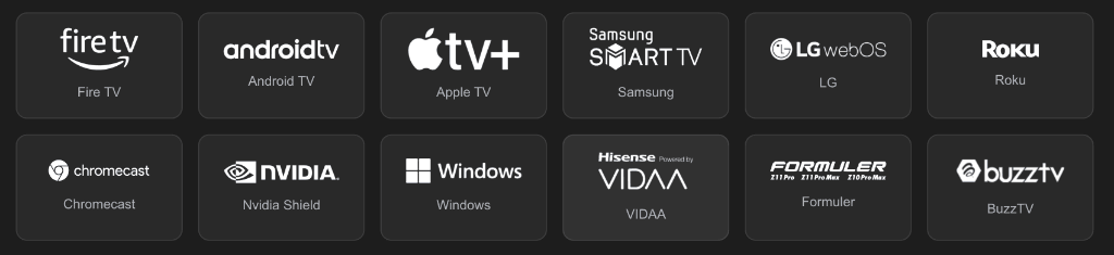 Appareils Compatibles Streaming 4K